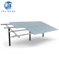 Système de montage au sol solaire à colonne unique en acier au carbone galvanisé à chaud pour modules photovoltaïques encadrés – Offre Spéciale