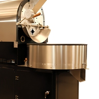 Máquina Tostadora de Granos de Café de Acero Inoxidable con Funciones de Tostado, Enfriamiento, Mezcla, Calentamiento, Aire Caliente y Recolección de Polvo para el Procesamiento de Café