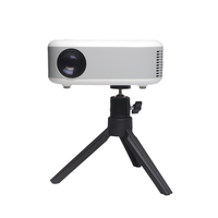 Mini Proyector RuiYing 2025 con Pantalla LCD de 2.69 Pulgadas, Android 9, 720p, 3D, 200 Lúmenes Integrados, Conexión para Teléfono, 32GB, 1 Año de Garantía