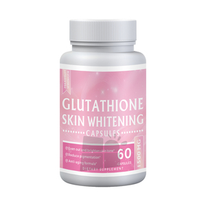 SUNI OEM ODM Private Label Bulk Vegan Halal Glutathione Huidverlichtende Capsules Supplement <span class=keywords><strong>L-Glutathione</strong></span> Capsules voor Volwassenen - Product Image 1