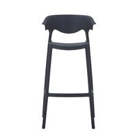 Tabourets de bar en plastique de haute qualité pour l'extérieur, empilables, pour restaurants, bars, cuisines, cafés