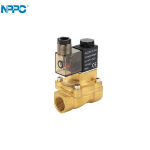 Valvola dell'acqua a due vie in ottone tipo pilotaggio pneumatico G1/<span class=keywords><strong>2</strong></span> per gas, versione nuova NPPC 2W-50-15-E(N) - Product Image 4