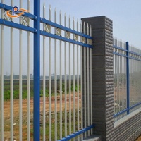 Panneaux de clôture de jardin tubulaires en fer forgé écologiques pour l'extérieur 8x8, design inspiré de la nature, livraison directe d'usine