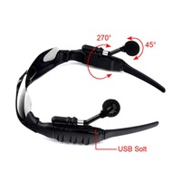 Promotion Lunettes de Soleil Intelligentes Portables Écouteurs sans Fil Microphone Sports Cyclisme Conduite