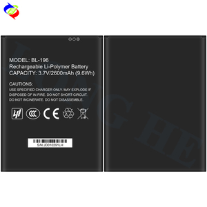 Batería de Litio para Teléfono Móvil BL-196 3.7V 2600mAh Nueva y Duradera para <span class=keywords><strong>IMobile</strong></span> - Product Image 3