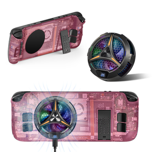 Coperchio di dissipazione del calore posteriore radiatori custodia protettiva ventole di raffreddamento per Console di gioco a vapore Case ventole di raffreddamento - Product Image 5
