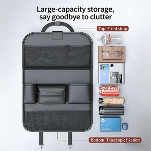 Sac de rangement pour siège de voiture multifonctionnel et abordable de haute qualité, sac d'organisation pour siège arrière de voiture, sac pliable pour dossier de siège de voiture - Product Image 2