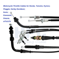 Câble d'accélérateur de câble d'accélérateur personnalisé/moto pour Honda Yamaha Kymco Piaggio Harley Davidson Triumph Kawasaki