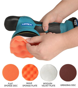 Chi phí-hiệu quả loại 21V 2000mAh Li-ion Battery Powered 6-inch cầm tay di động không dây xe đệm đánh bóng - Product Image 6