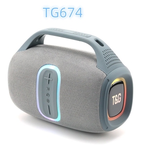 <span class=keywords><strong>Enceinte</strong></span> T&G TG674 Portable d'Extérieur Subwoofer Sans Fil 30W Carte TF Haut-Parleur Bluetooth BT pour le Sport - Product Image 4