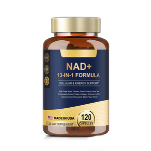 Cápsulas NAD Plus 120 NAD+ 13 en 1, Fuente TK, Artículo Popular Transfronterizo de Amazon, Venta Directa de Fábrica para Antienvejecimiento y Antioxidantes - Product Image 1