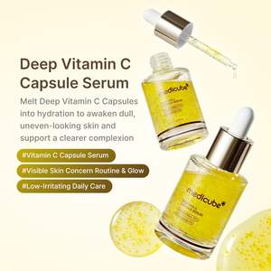 Sérum en capsules Medicube Deep Vita C 30 ml, sérum à la vitamine C pour le visage, hydratation et éclaircissement - Product Image 2
