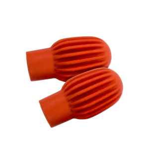 Funda de plástico para baquetas al por mayor de fábrica, punta silenciadora multicolor para baquetas, accesorios para práctica de batería - Product Image 2