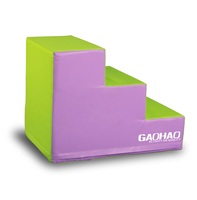 GAOHAO – mousse de gymnastique en forme d'aire de jeu pour enfants, demi-anneau, pont en mousse, MODULE d'apprentissage, cylindre gonflable pour enfants heureux