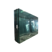 Verre trempé sur mesure haute résistance pour la construction industrielle, hospitalière, résidentielle et d'escaliers, design moderne et écologique
