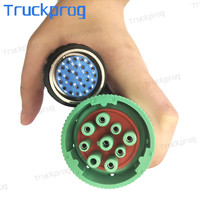 Herramienta de Diagnóstico para Excavadoras y Camiones, VOCOM 88890300, VOCOM2 II 88890400 para MACK, Cable de Diagnóstico de 9 Pines 88890315