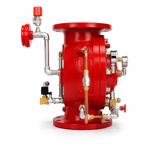 Vanne de déversement d'eau en fonte ductile flexible homologuée CE/FM pour système d'incendie automatique – Solution de protection incendie haute performance - Product Image 4