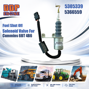 5305339 5366559 โซลินอยด์วาล์วปิดน้ำมันเชื้อเพลิงสำหรับ 6BT 4B6 - Product Image 2