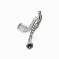 Hochwertiges Porsche 971 3.0T Tuning-Kit für Optimierte Gasannahme 2017-2018, SS304 Downpipe Racing Flow Leistungssteigerung