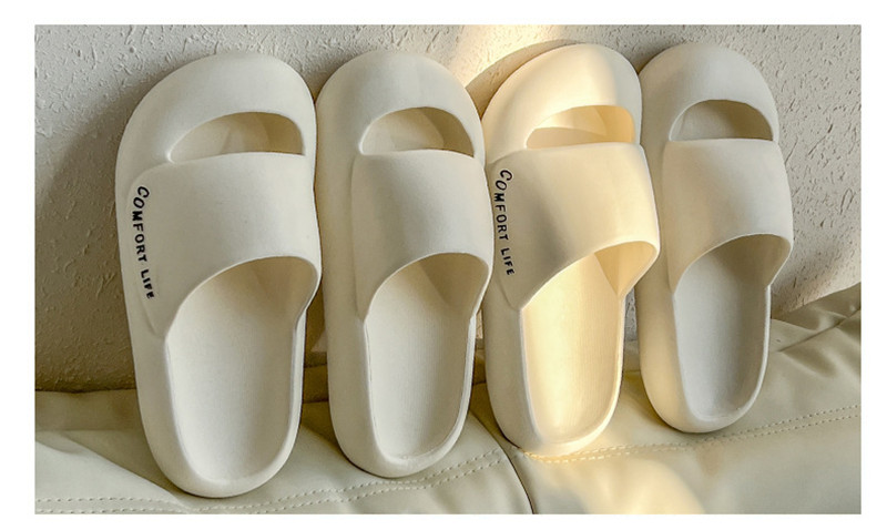 Women Men EVA Slides Shoes Platform Soft Thick Indoor Outdoor Sandals Couple Slippers