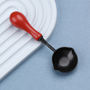 Nouveau produit Cuillère <span class=keywords><strong>à</strong></span> fondre <span class=keywords><strong>à</strong></span> la <span class=keywords><strong>cire</strong></span> antiadhésive <span class=keywords><strong>à</strong></span> double bouche Anti Stick Cuillère <span class=keywords><strong>à</strong></span> timbre <span class=keywords><strong>de</strong></span> sceau <span class=keywords><strong>de</strong></span> <span class=keywords><strong>cire</strong></span> facile <span class=keywords><strong>à</strong></span> nettoyer - Product Image 2
