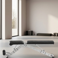 Banc de musculation réglable et pliable pour la maison, capacité de 200 kg, pour une utilisation en intérieur et une sécurité accrue