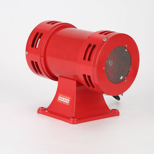 MS-490 mini động cơ còi báo động có dây gắn điện tự động động cơ còi báo động nhà máy mỏ sân bay sử dụng công ty báo động AC 220V 110V DC 24V 12V - Product Image 2