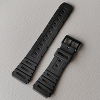 Bracelet de montre en caoutchouc étanche pour W-720 W-722 W-741 WL-100 CA-53 CA-61 Haute qualité