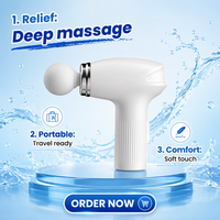 Pistolet de massage électrique à percussion personnalisé, portable, durable, efficace, fiable, pratique et élégant pour les douleurs corporelles et usage domestique