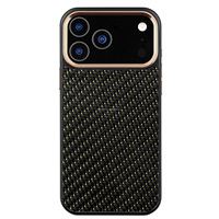 Funda de Teléfono de Fibra de Carbono Forjada + TPU para iPhone 17/17 Pro Max/17 Air/17 Pro Max Carbon Case/16 Pro y 14 Pro Max/12 Pro/11/13/15