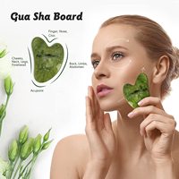 Rouleau de jade anti-vieillissement, ensemble de thérapie du visage, accessoire de Massage