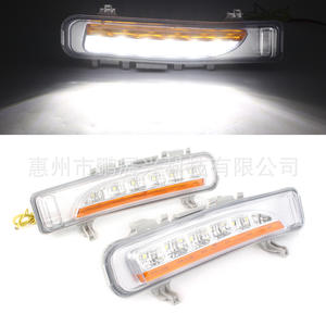 Feux de jour à LED DRL avec clignotants pour Ford Edge 2011-2014, paire gauche et droite, boîtier ABS - Product Image 1