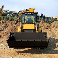 Chargeuse-pelleteuse SBH388, capacité de charge nominale de 2500 kg avec une benne de 1,0 mètre cube pour travaux de construction