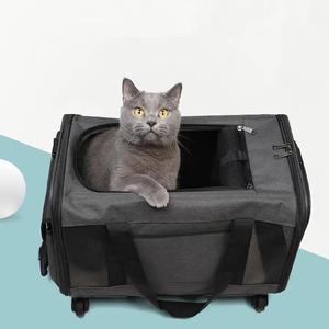 Sac de transport respirant et détachable pour animaux de compagnie, homologué Southwest, avec roulettes, fabriqué en usine BSCI - Product Image 6