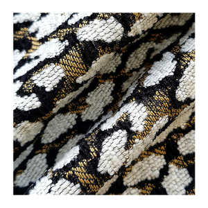 Tela Jacquard <span class=keywords><strong>de</strong></span> Lujo con Estampado <span class=keywords><strong>de</strong></span> Leopardo, Tejida con Hilo Teñido, Transpirable, Resistente a Desgarros, para Tapicería <span class=keywords><strong>de</strong></span> <span class=keywords><strong>Sofás</strong></span>, <span class=keywords><strong>de</strong></span> Alta Resistencia - Product Image 1