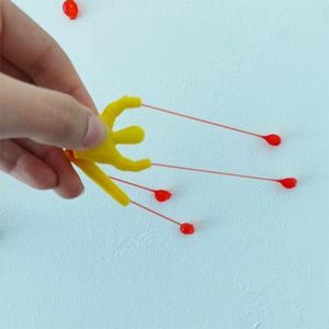 Divertidos juguetes de pared adhesivos con forma de dragón para aliviar el estrés, novedosos y originales para fiestas infantiles - Product Image 2
