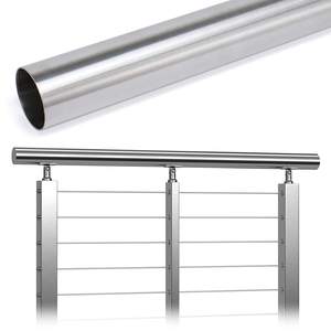 تصميم سياج كابلات من الفولاذ المقاوم للصدأ الأسود DBM للسلالم والشرفات، نظام سياج خارجي بالكابلات - Product Image 6