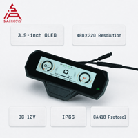 SiAECOSYS Produk Terbaru K80 Speedometer Display TFT dengan CAN BUS untuk Skuter Listrik dan Sepeda Motor