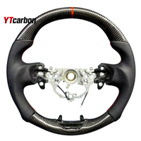Volant de course personnalisé en fibre de carbone véritable YTcarbon pour Kwid GT RS, accessoires intérieurs de voiture, pièces automobiles