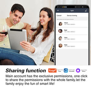 Smart WIFI Dual Plug USB + Tipo-c Puerto de carga Enchufe de pared Control de voz remoto WIFI Enchufe de pared inteligente con Alexa <span class=keywords><strong>Google</strong></span> Home - Product Image 4