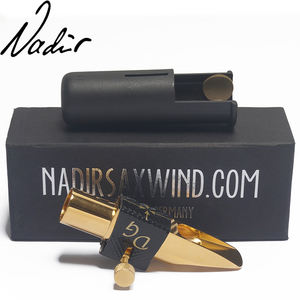 STUDIO金メッキキングメタルアルトサックスマウスピースドイツ語版手作り - Product Image 2