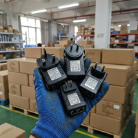 Injecteur PoE 48V 0.5A Alimentation sur Ethernet Adaptateur avec connexion enfichable pour caméra de sécurité CCTV 802.3af