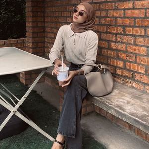 Nuevos y Elegantes Jeans de Mezclilla de Algodón para Mujer, Corte Bajo, Pierna Ancha, Estilo Holgado - Product Image 3