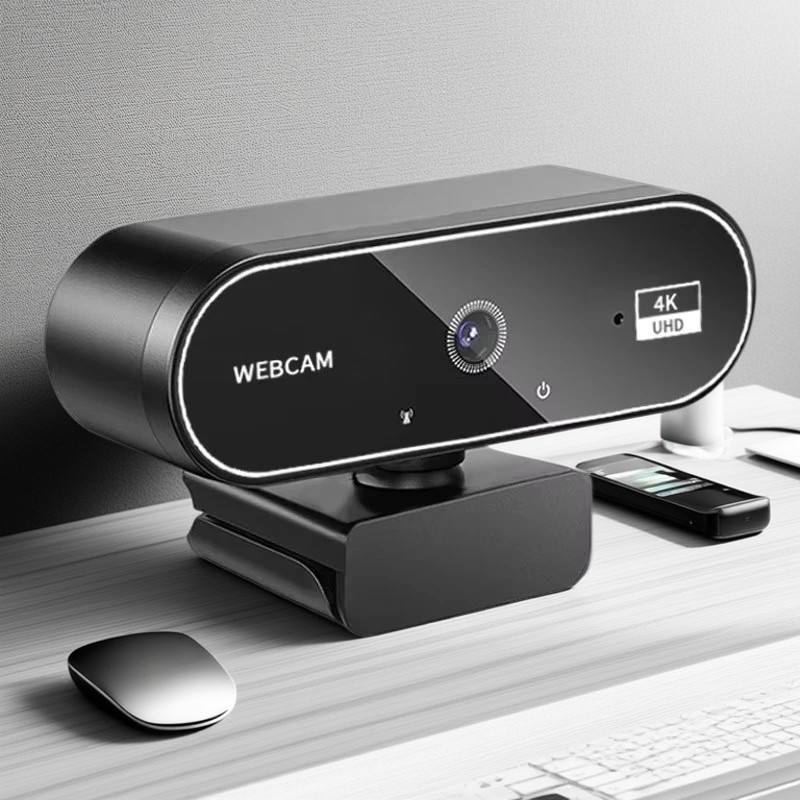 4K HD Smart USB CMOS Sensor Web Camera with Auto Focus Plug and Play ...