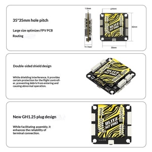 Controlador de Vuelo iFlight <span class=keywords><strong>BLITZ</strong></span> H7 PRO y Stack ESC E80 80A para Dron FPV Cinelifter X8 - Product Image 6