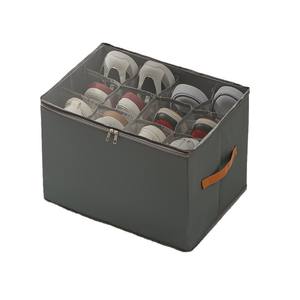 กล่องเก็บของแบบพับได้ขนาดใหญ่ ผ้าอ๊อกซ์ฟอร์ด กันฝุ่น ดีไซน์เรียบง่าย ทันสมัย สีพื้น พร้อมหูหิ้ว พับเก็บได้ ประหยัดพื้นที่ - Product Image 3