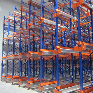 Công suất cao Tự động đài phát thanh đưa đón hệ thống kệ với Pallet Runner kho thông minh lưu trữ thép Pallet giá - Product Image 5