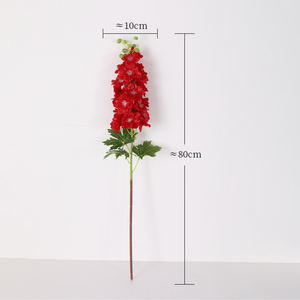 Vente chaude de haute qualité Real Touch <span class=keywords><strong>Delphinium</strong></span> fleurs pour la décoration de mariage en gros Latex Faux fleurs - Product Image 6