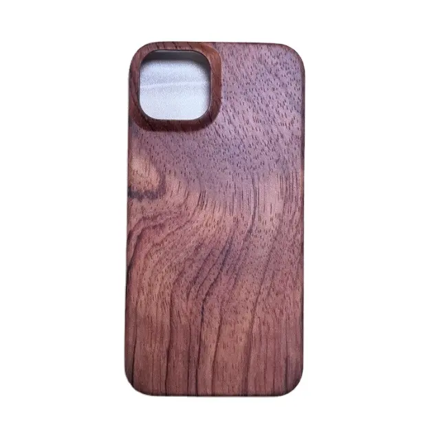 New Product ldeas for iphone15 /pro wooden phone case 15pro max solid wood case hard case vintage style