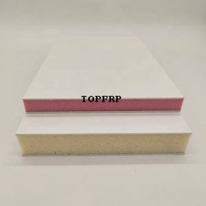 Panneau sandwich en fibre de verre personnalisé, panneau mural pour remorque en FRP - Product Image 1